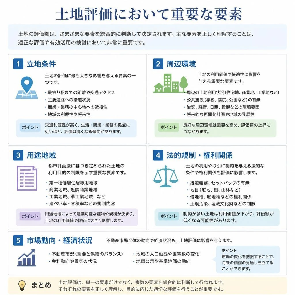 3. 土地評価のポイントとは？