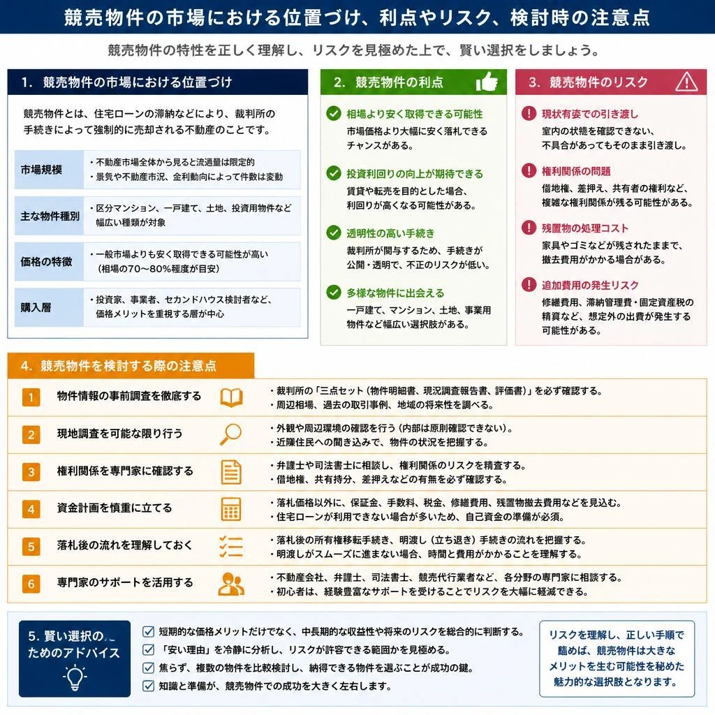 4. 競売物件の活用と注意点