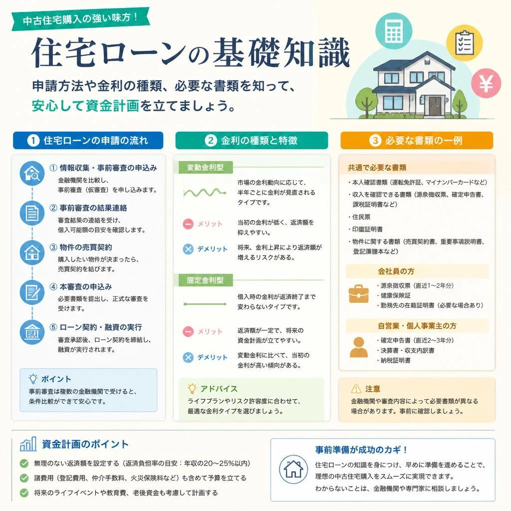住宅ローンの基本知識