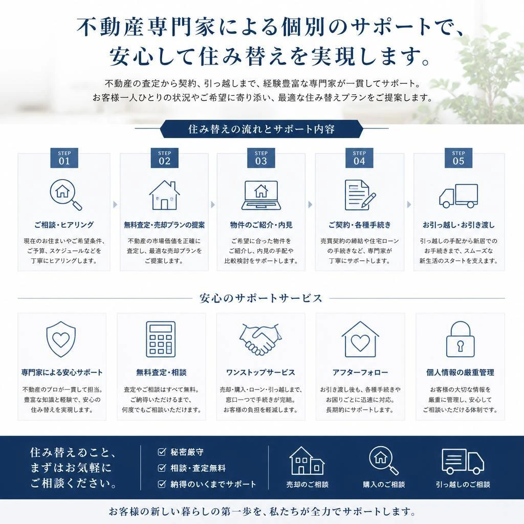 専門的なサポートサービスのご提案